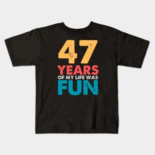 47th birthday Kids T-Shirt